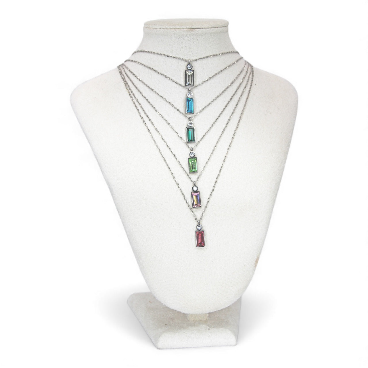 Collana Crystal Baguette