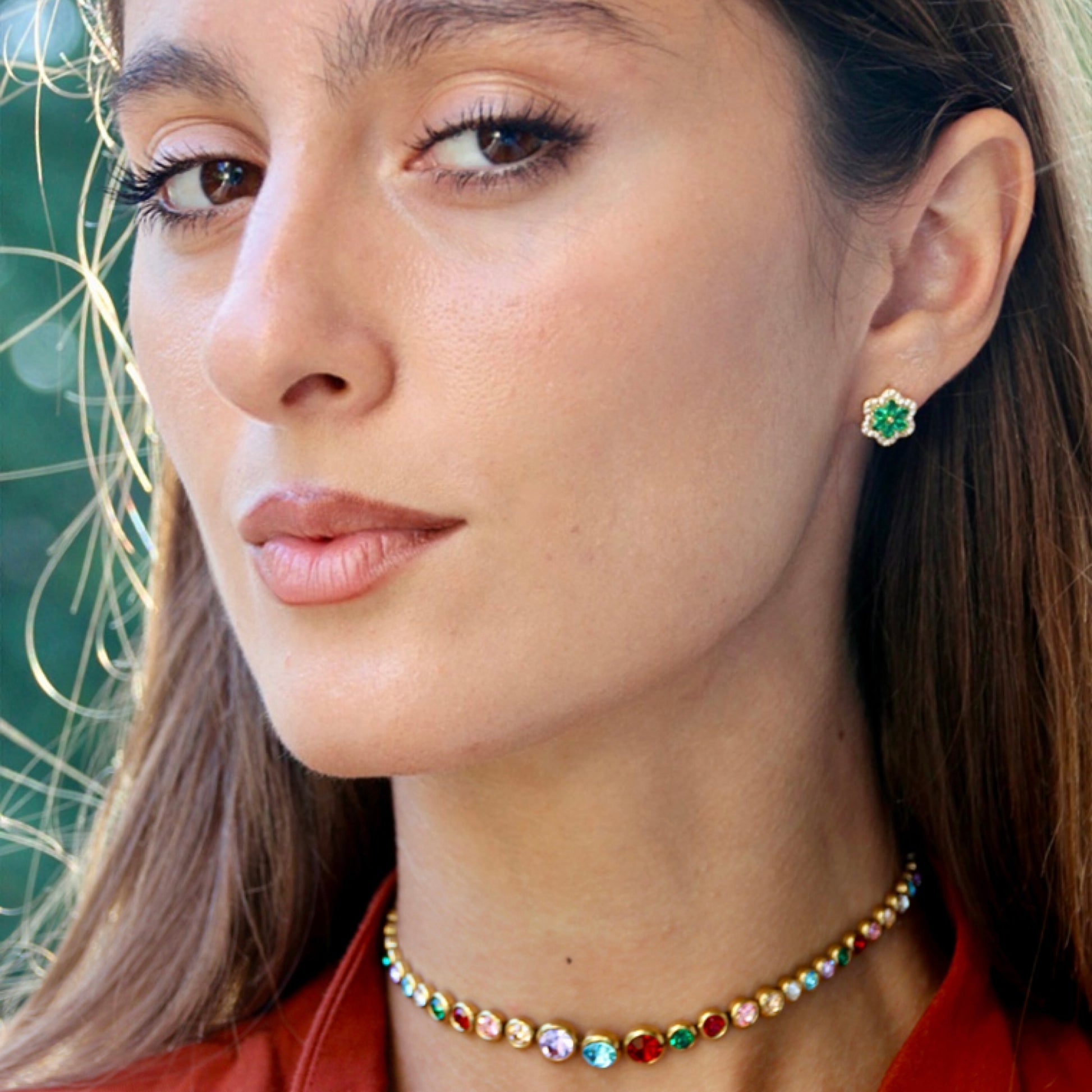 Orecchini Chryselle Multicolore