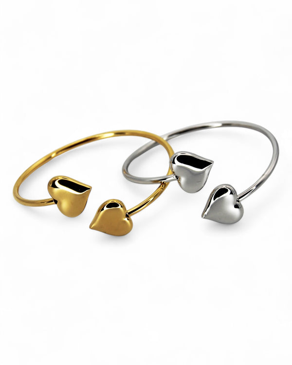 Bracciale rigido Hearts