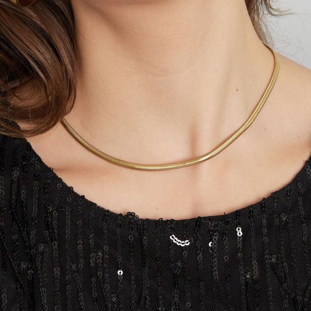 Bomb Snake Small Necklace