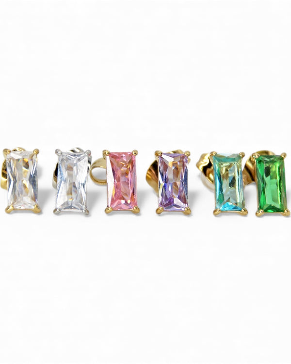 Orecchini Crystal Baguette
