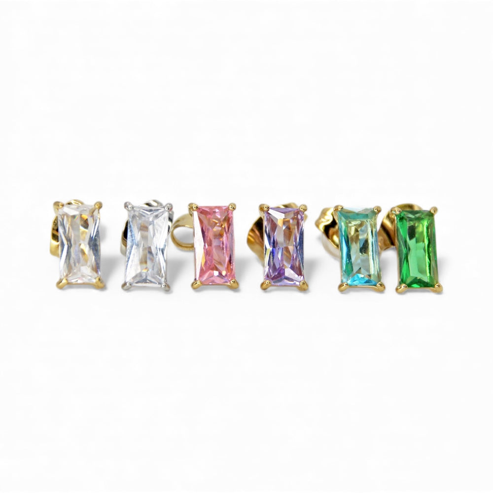Orecchini Crystal Baguette