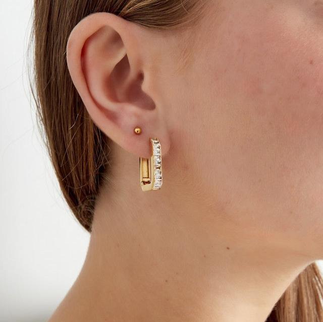Orecchini Prism Hoop