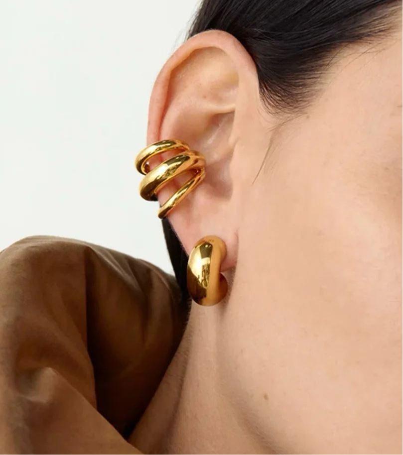 Ear Cuff Tridente Bold