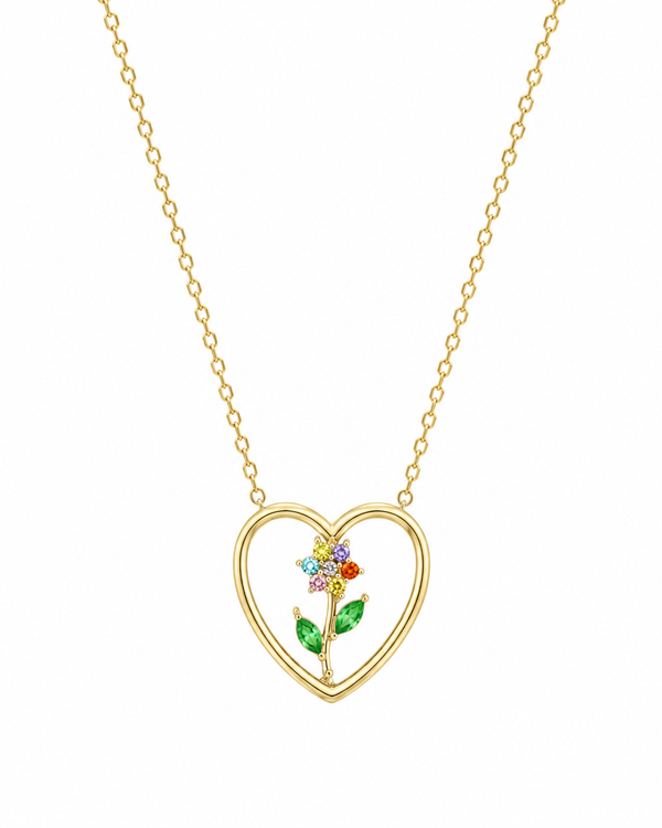 Collana Crystal Bloom Multicolore