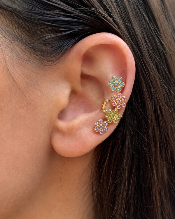 Ear Cuff Ivy Bloom