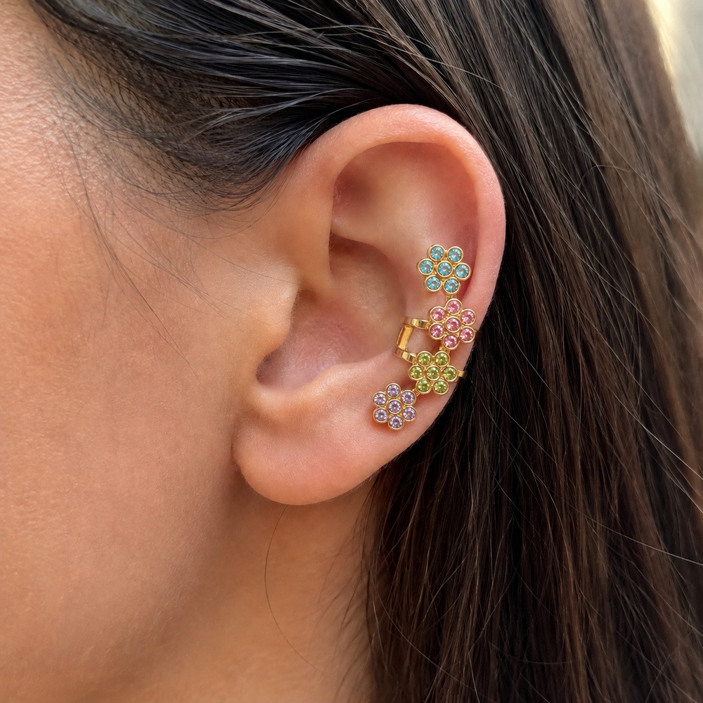 Ear Cuff Ivy Bloom