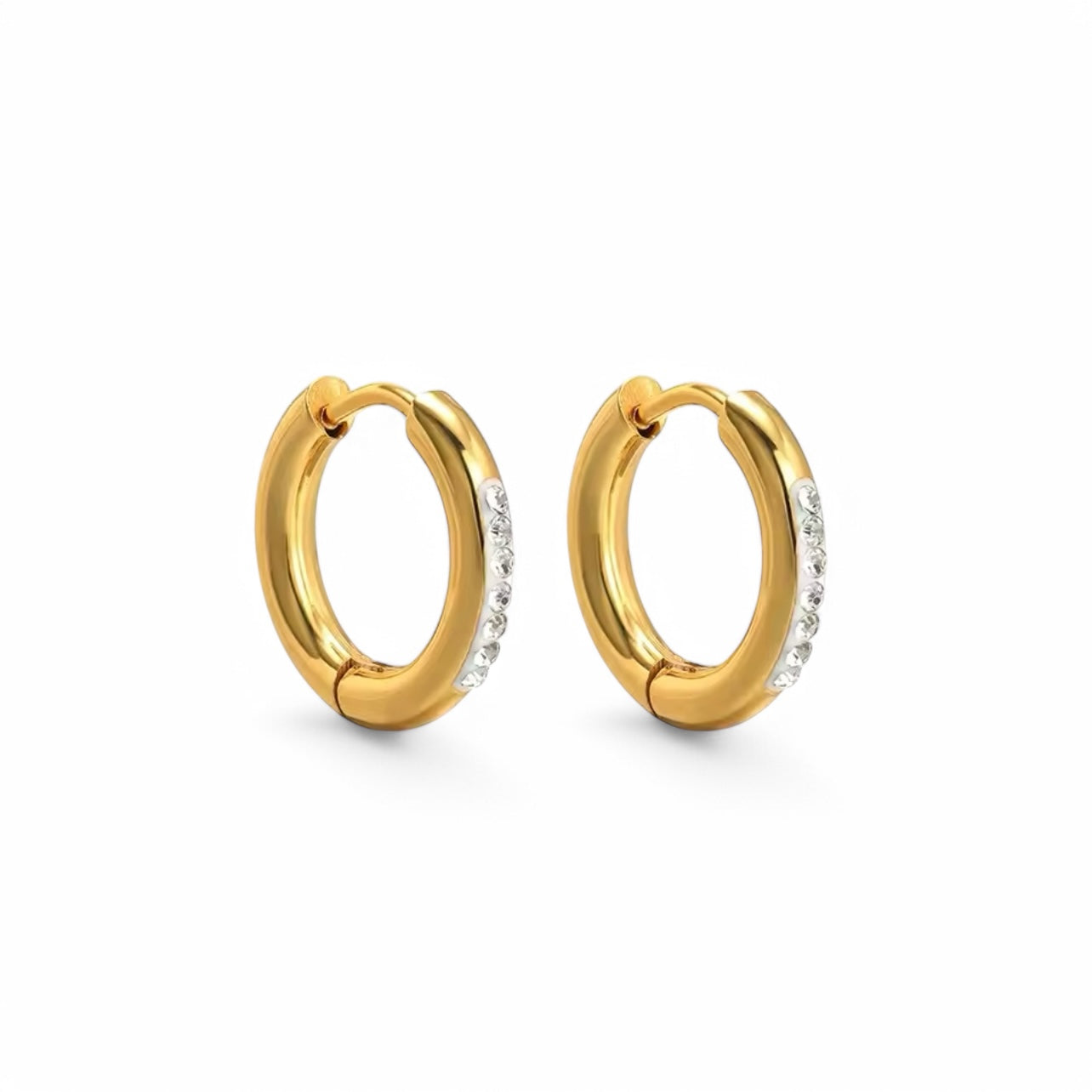 Orecchini MIDI Crystal Hoop