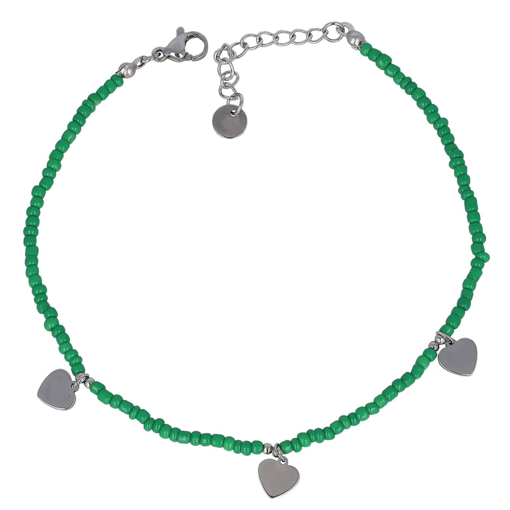 Cavigliera Hearts of Steel - Atlantide Gioielli