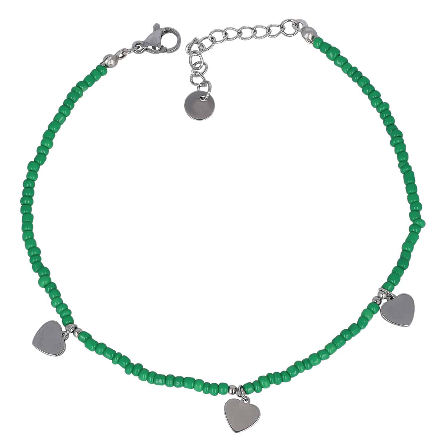 Cavigliera Hearts of Steel - Atlantide Gioielli