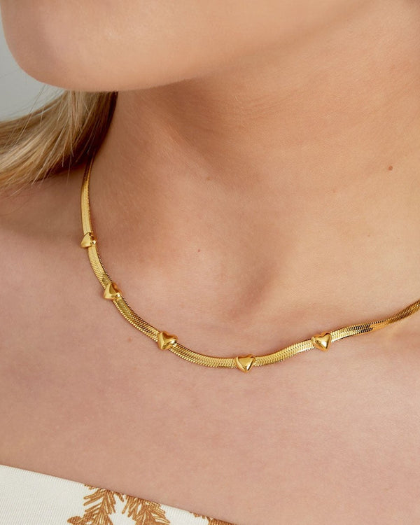 Collana Snake Bomb Hearts