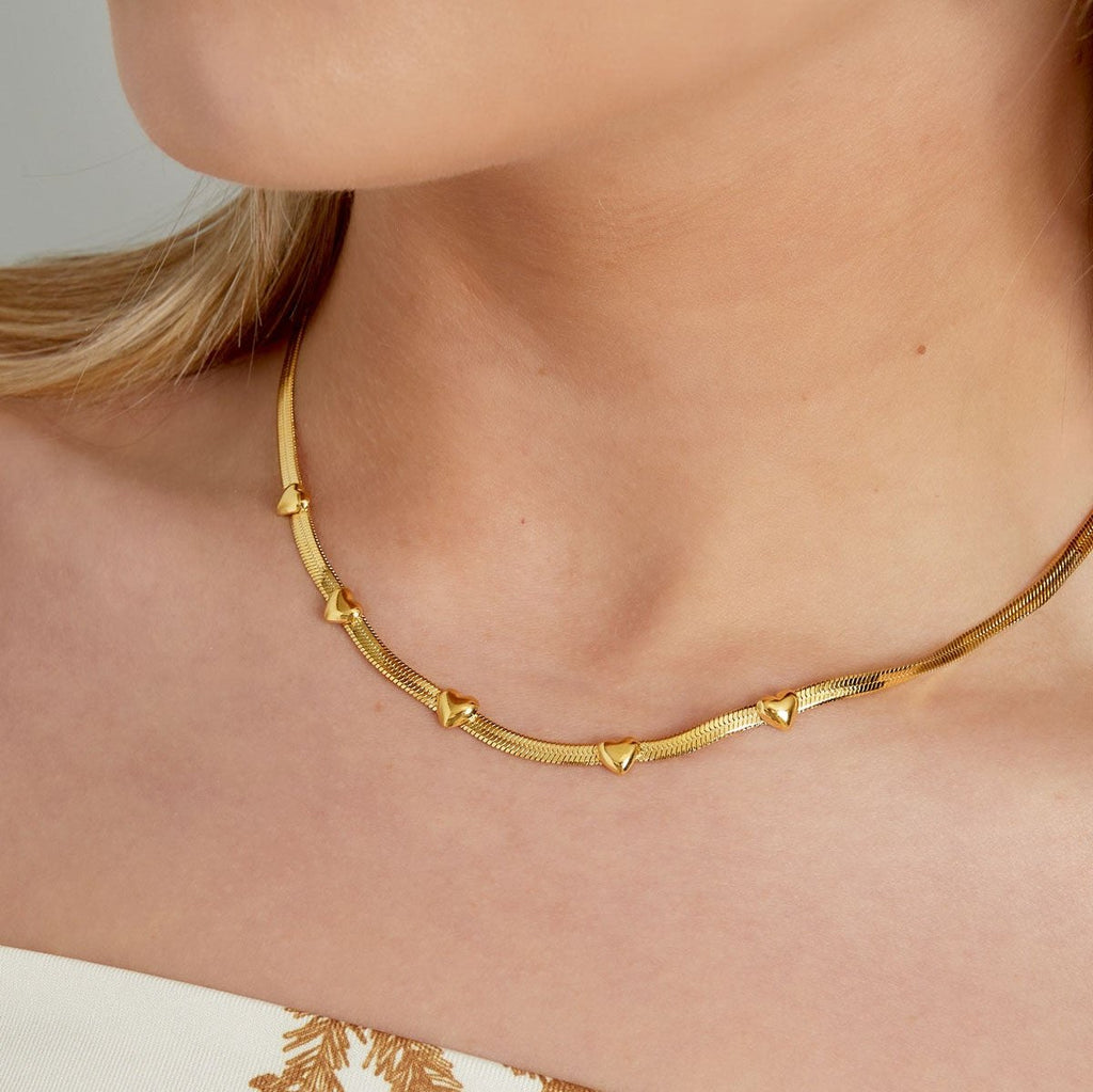 Collana Snake Bomb Hearts