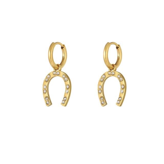Lucky Horseshoe Earrings