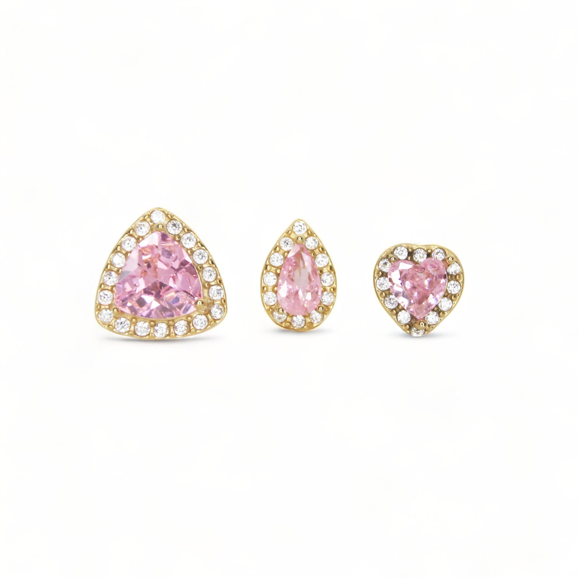 Set 3 Orecchini Crownelle