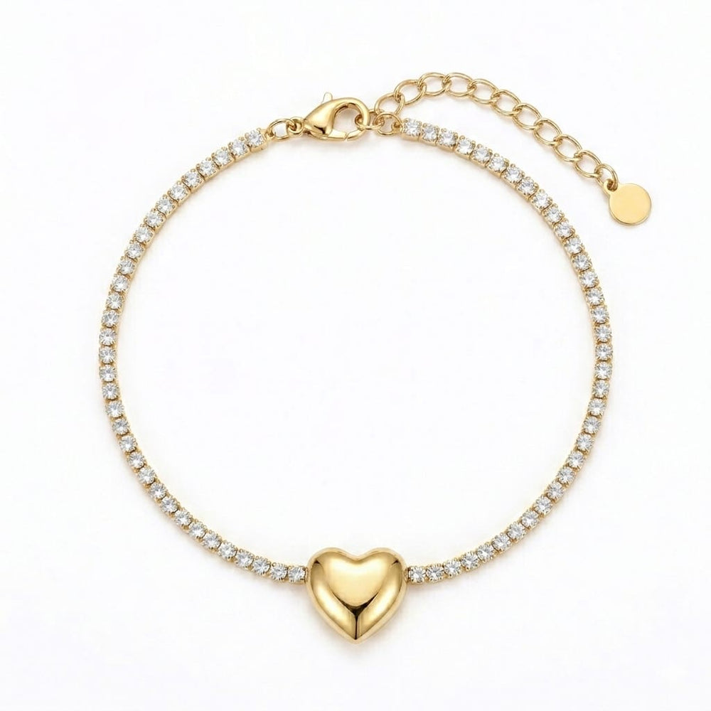 Bracciale Tennis Cuore