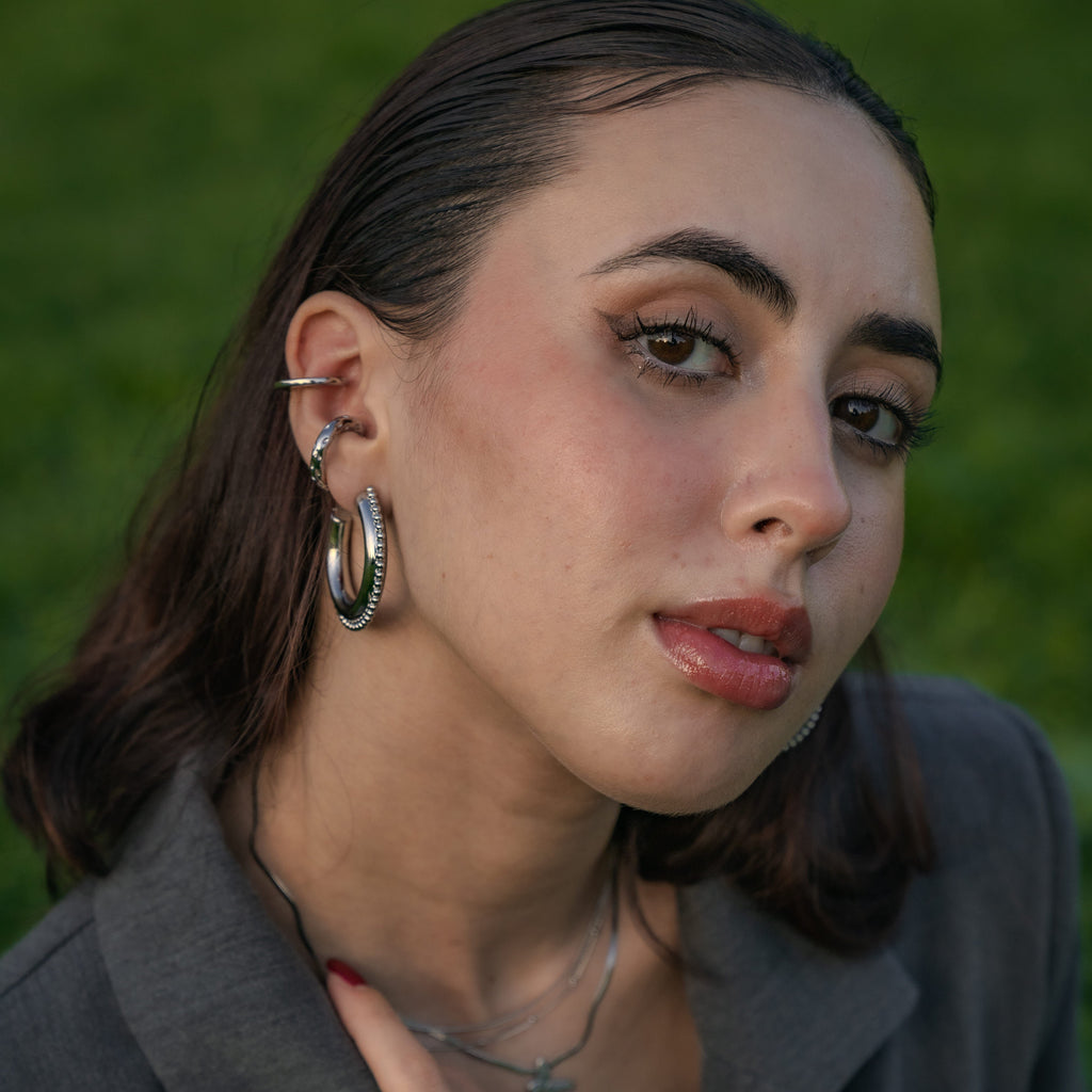 Grace Hoop Earrings