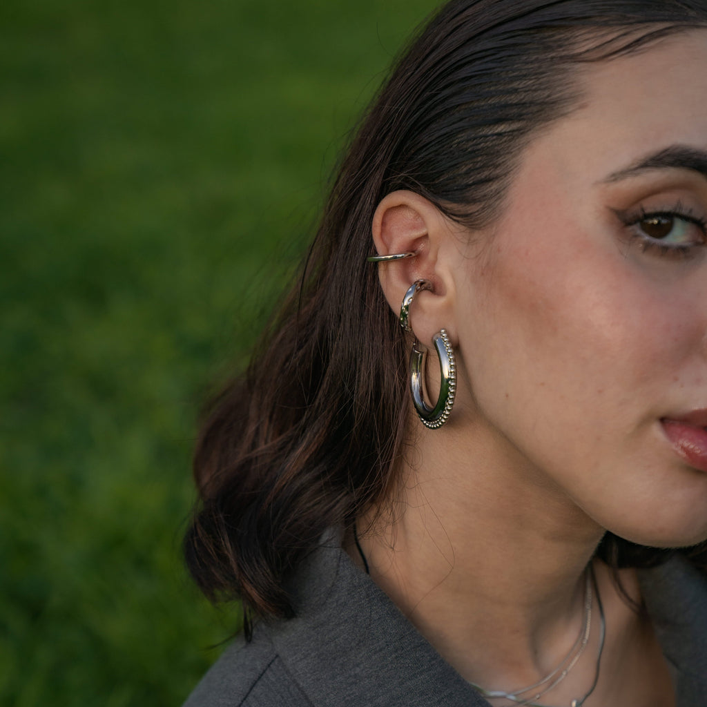 Grace Hoop Earrings