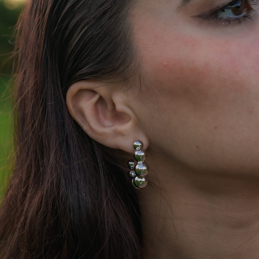 Spheres of Light Earrings