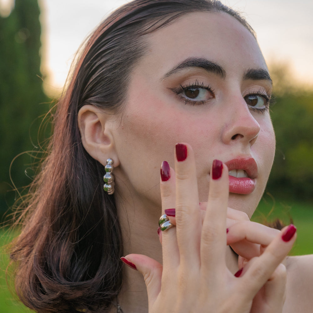 Spheres of Light Earrings