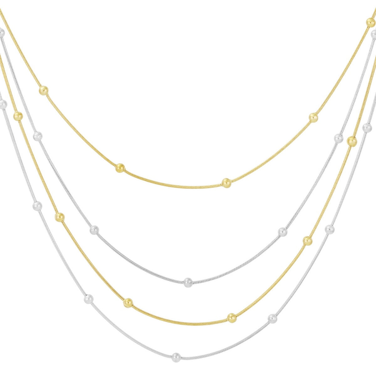 Dot Bicolor Necklace