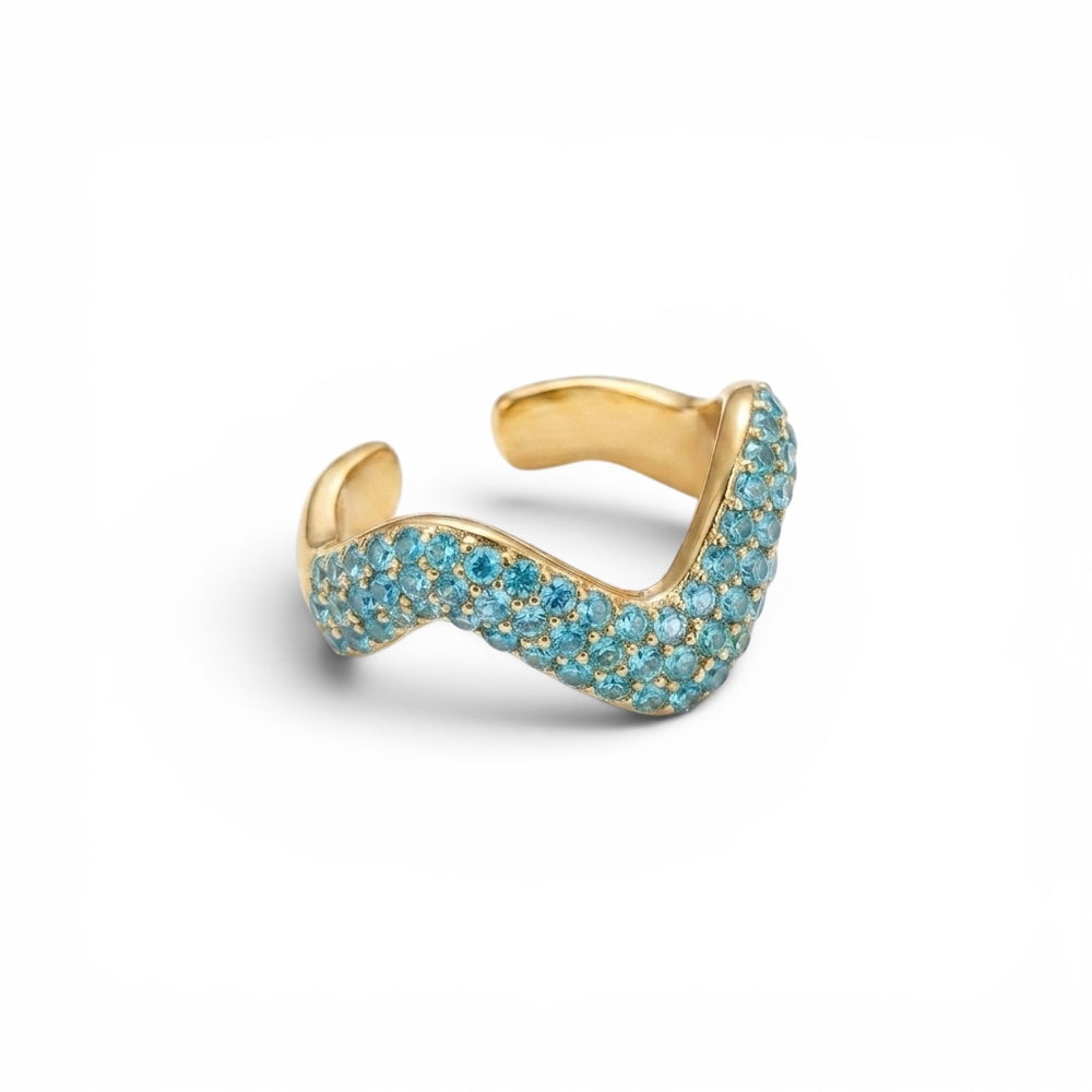 Ear Cuff Onda Raimbow