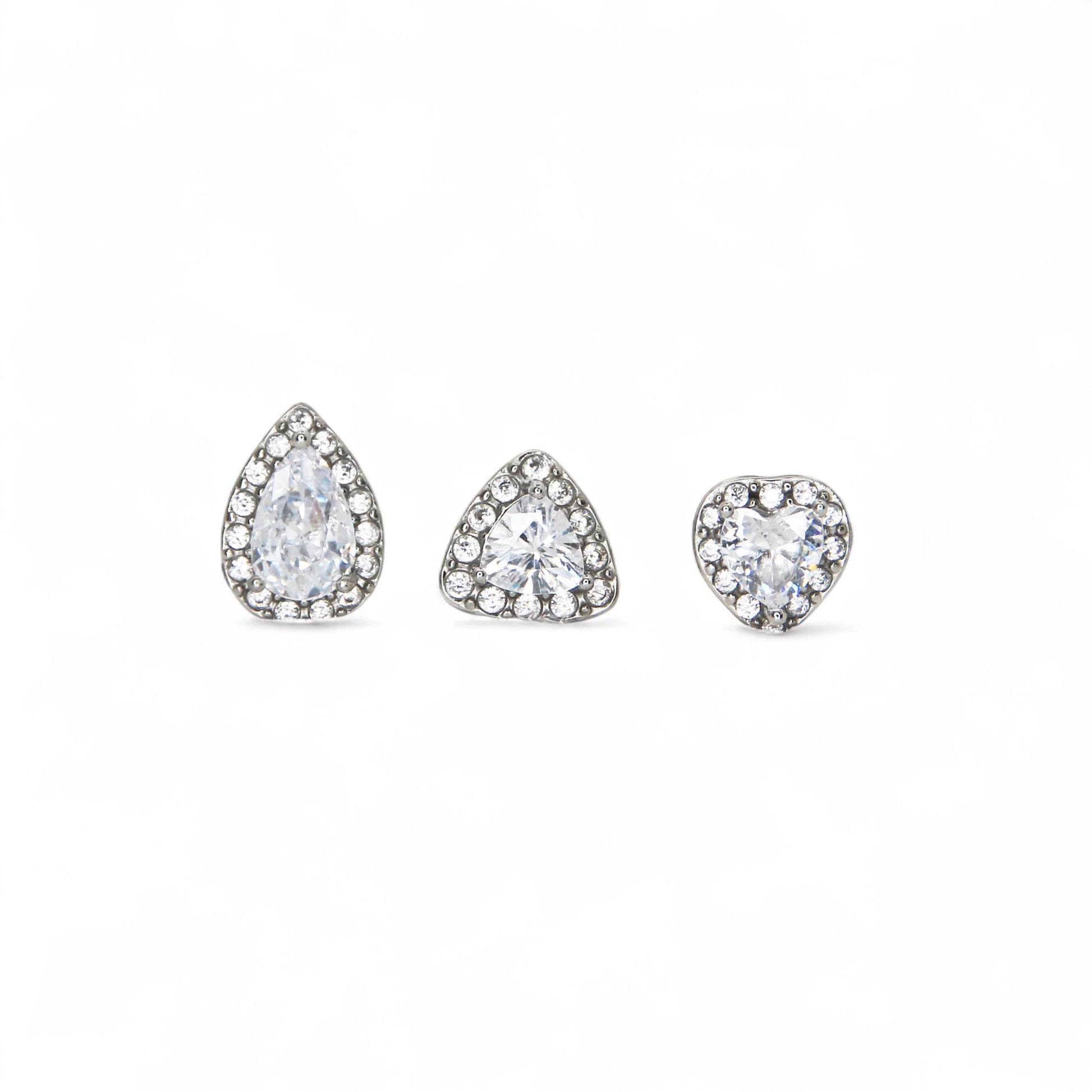 Set 3 Orecchini Crownelle