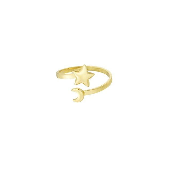 Anello Moon&Star