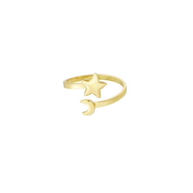 Moon&amp;Star Ring