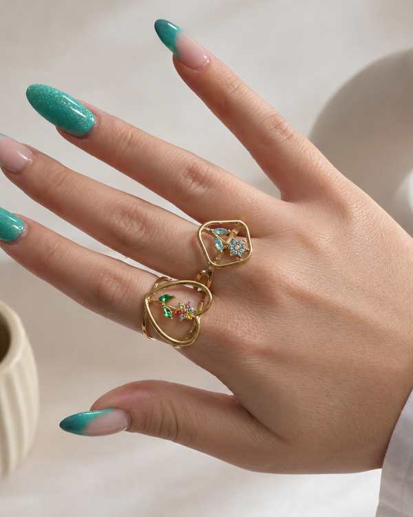 Anello Crystal Bloom