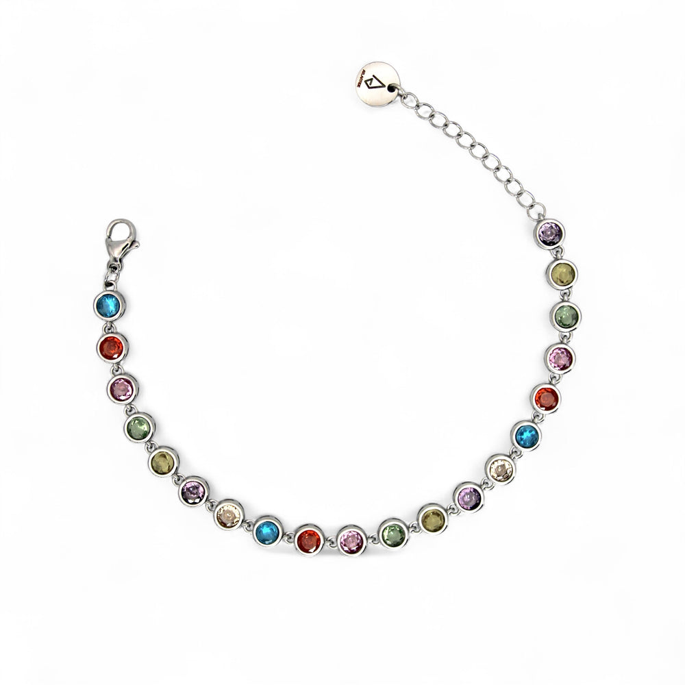Bracciale Cristalia Multicolor