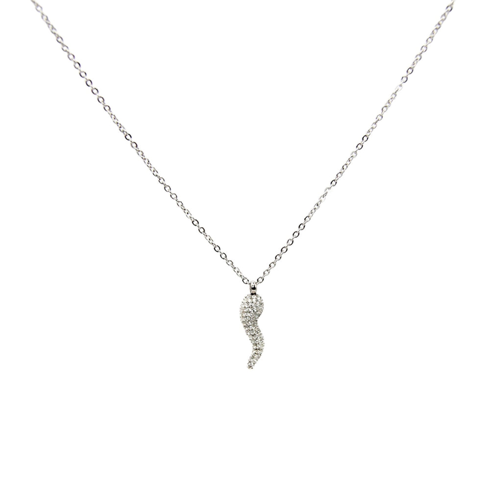 Sparkling Horn Necklace