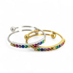 Anello Fedina Cristalia