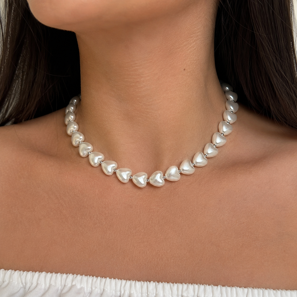 Collana Cuori di Perla