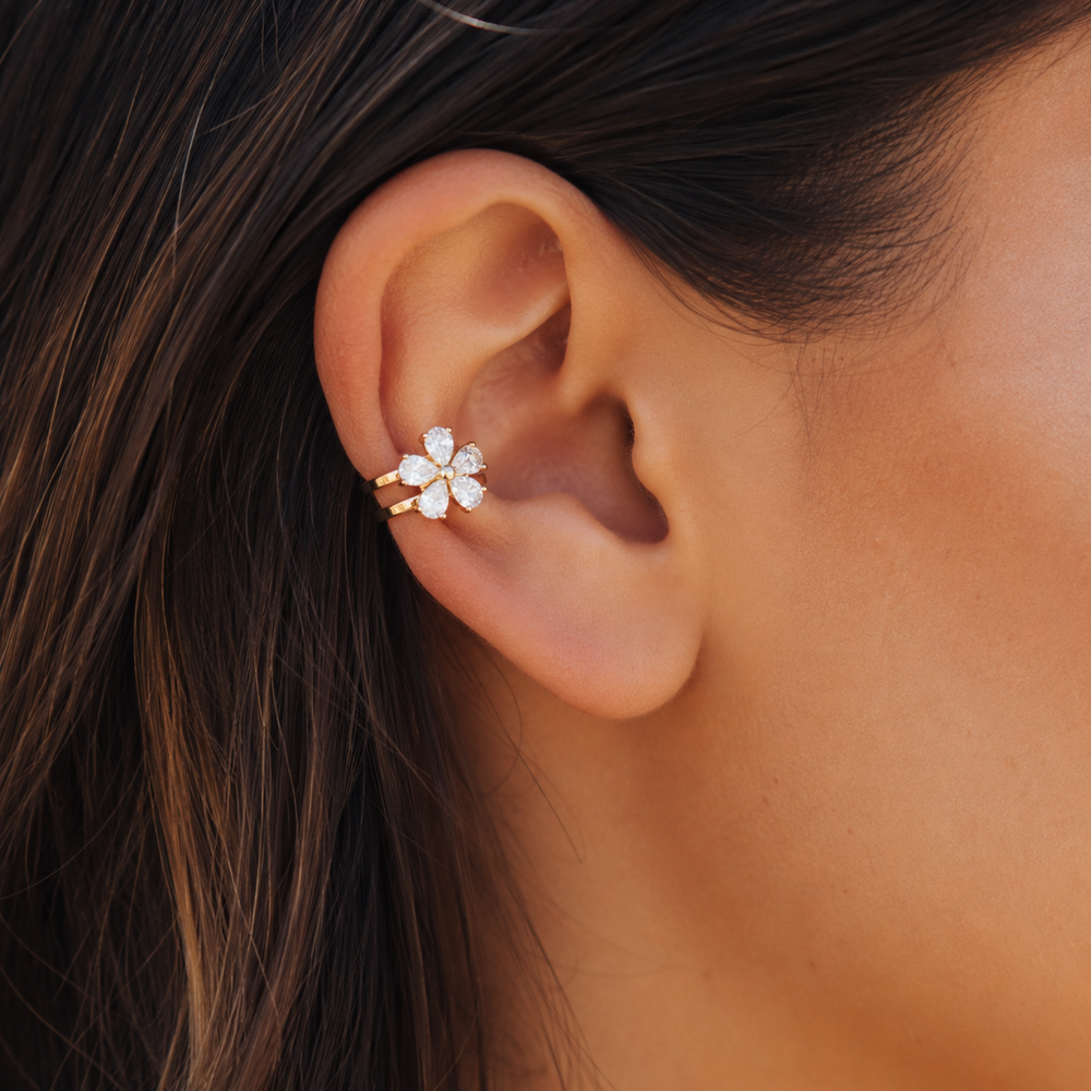 Ear Cuff Lotus