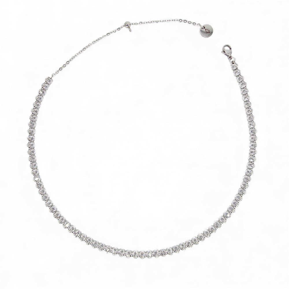 Girocollo Tennis Oval Lux con cursore