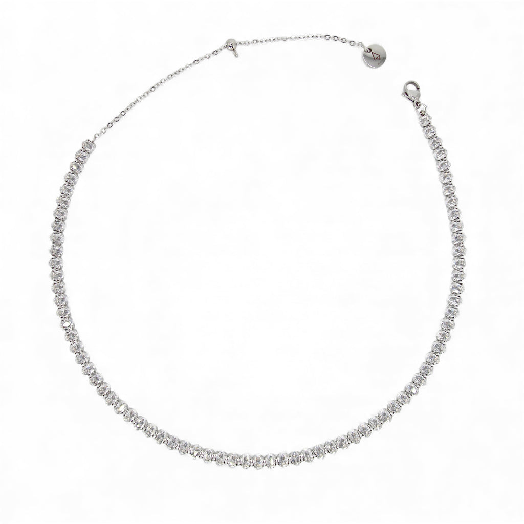 Girocollo Tennis Oval Lux con cursore