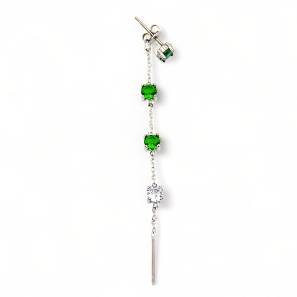 Multicolor Light Waterfall Earring