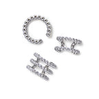 Set 3 Ear Cuff Dot