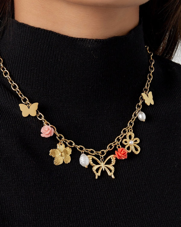 Collana Butterfly Blossom