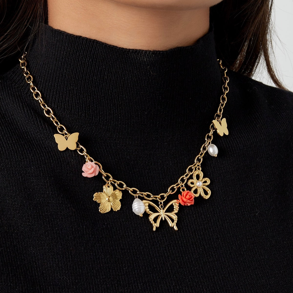 Collana Butterfly Blossom