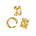 Set 3 Ear Cuff Dot