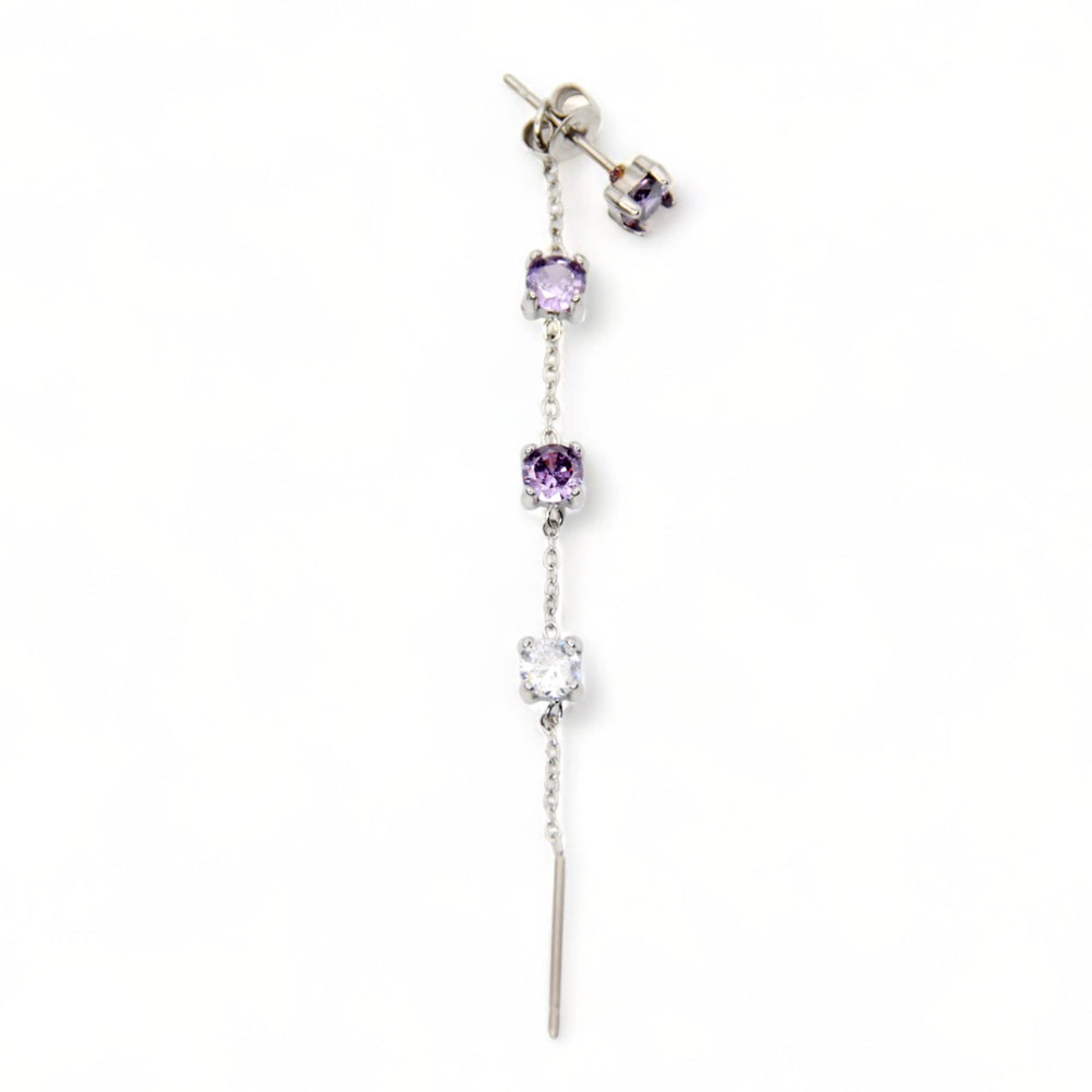 Multicolor Light Waterfall Earring