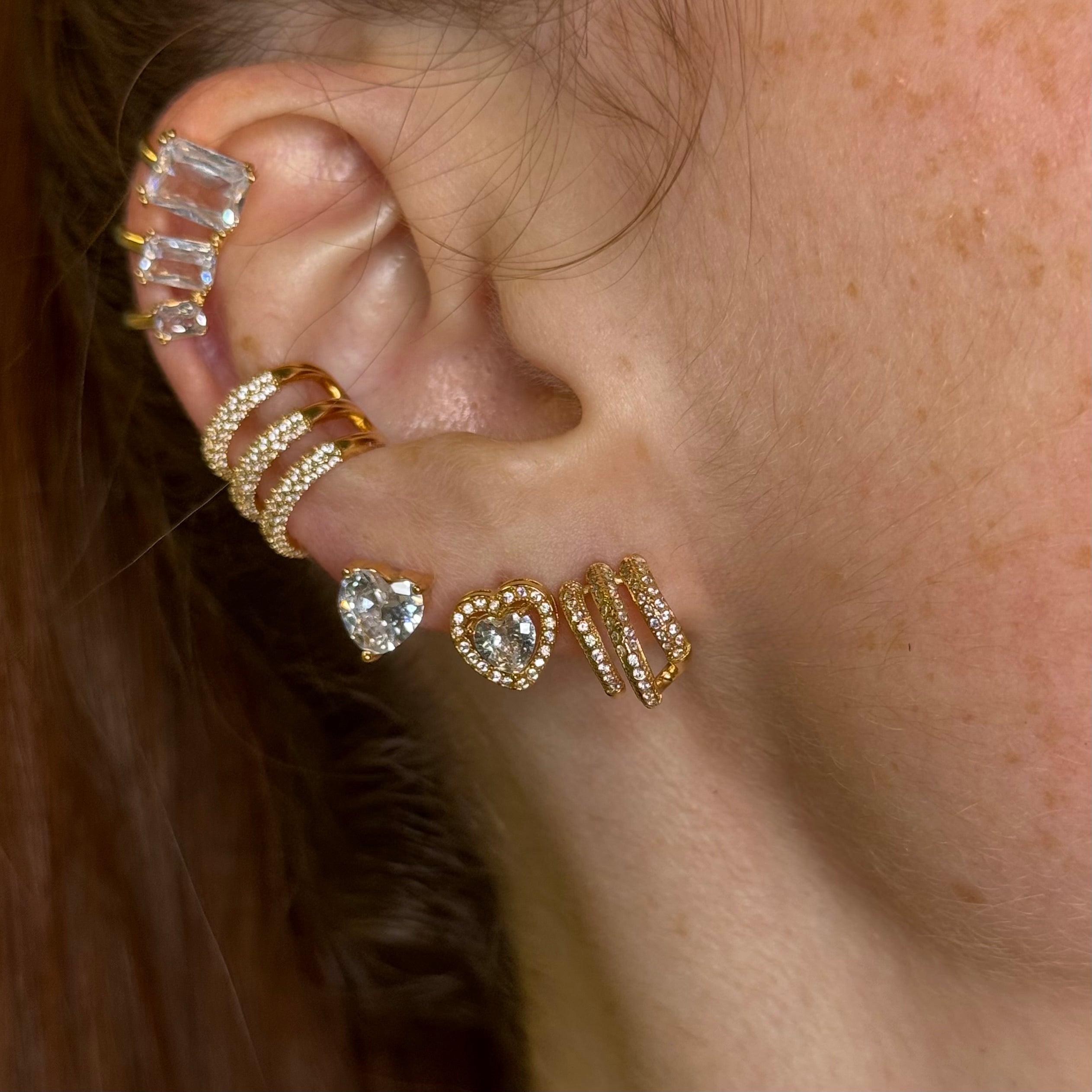 Orecchini Triple Spark