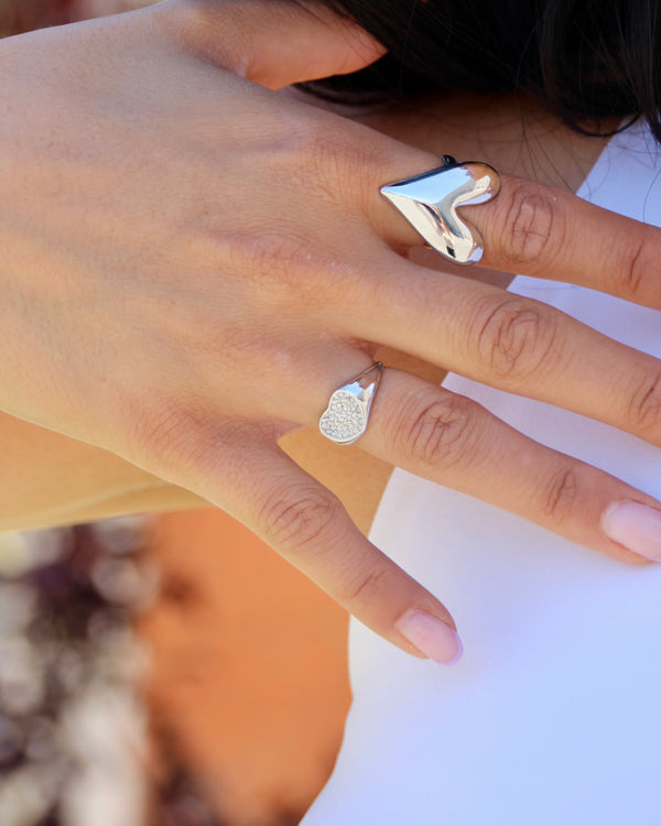 Anello Sparkling Heart