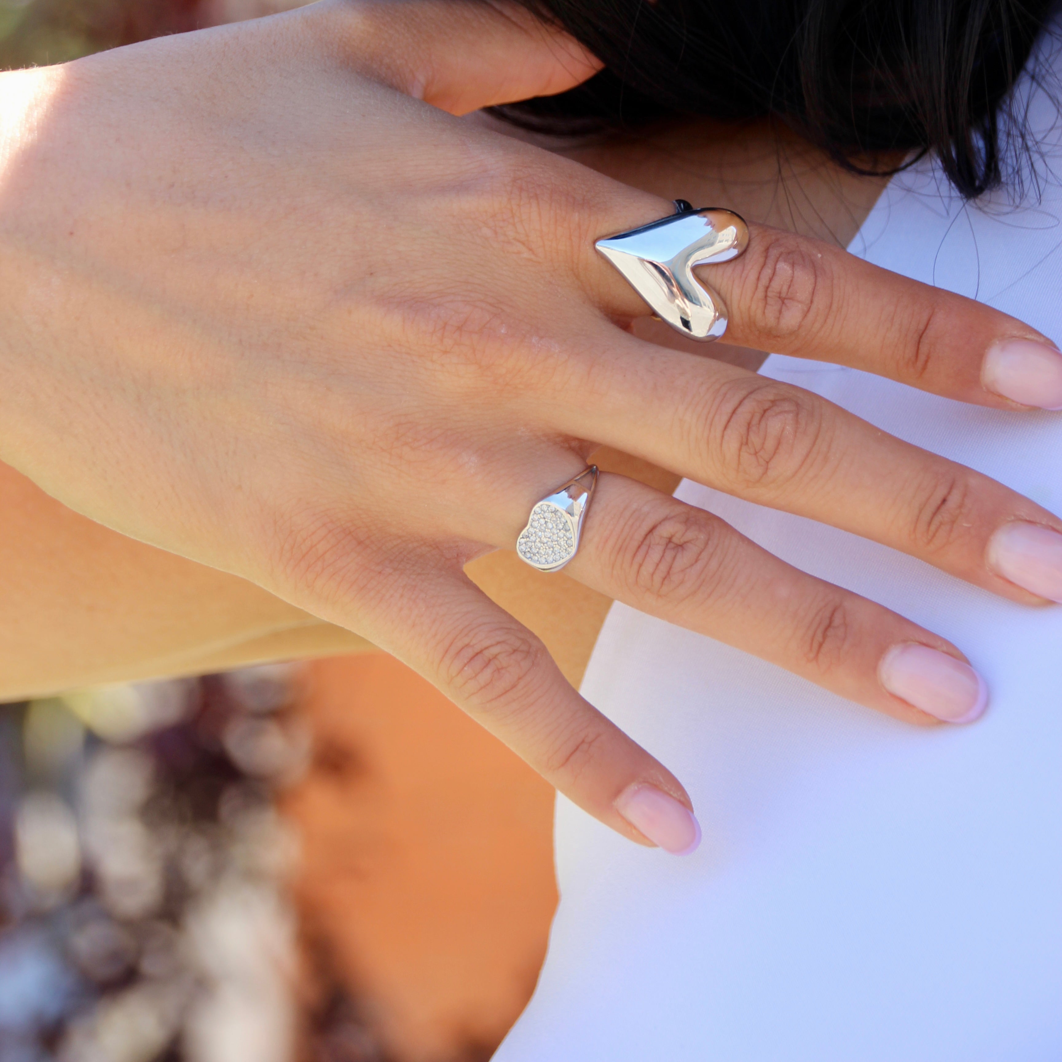 Anello Sparkling Heart