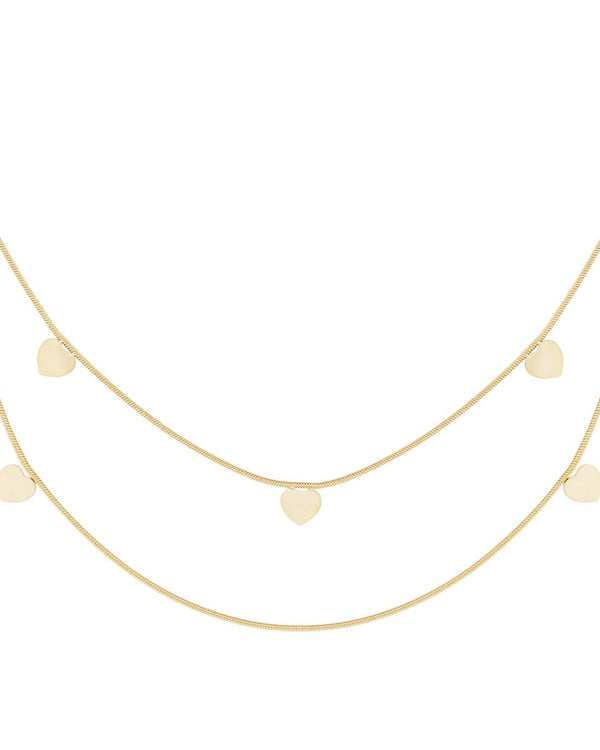 Collana Heart Drops