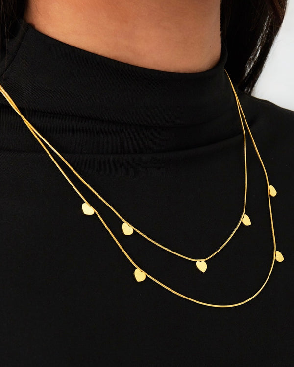 Collana Heart Drops