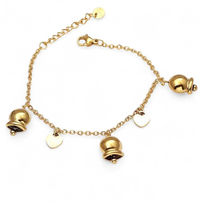 Bells and Hearts Bracelet
