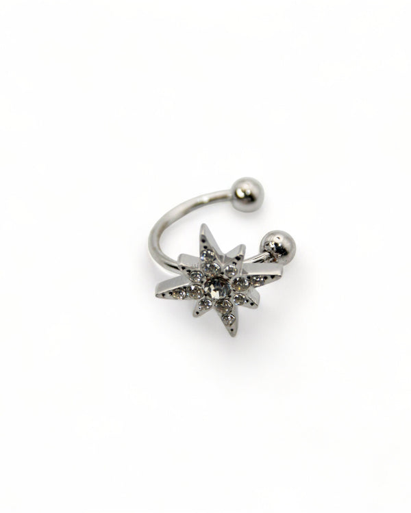 Ear Cuff Crystal Star