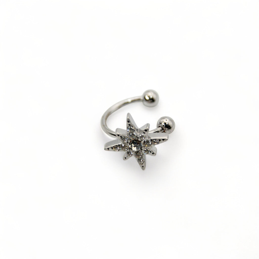 Ear Cuff Crystal Star
